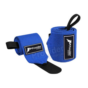 Logotipo personalizado neopreno muñequera Correa gimnasio Fitness Dispositivo de seguridad para levantamiento de pesas - Product Image 1