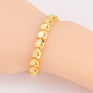 Vòng tay mạ vàng 24k bán buôn, kiểu dáng trang sức, vòng tay vàng tùy chỉnh, vòng tay & lắc tay mạ vàng dành cho nam - Product Image 2