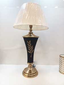 <b>VINTAGE</b> STYLE CUSTOMIZED BRASS and CERAMIC HOME DECORATIVE LAMP TABLE LAMP UNIQUE STYLE LAMP - Product Image 2