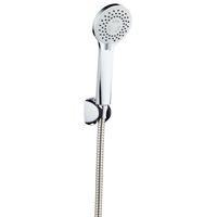 Robinet de douche et de bain double poignée moderne Aldera Dis Ticaret turc, sur pied, finition acier inoxydable, garantie à vie