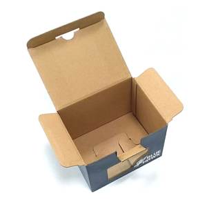 Cajas de papel de Material reciclado impresas personalizadas Sujetadores resistentes Recubrimiento UV Laminación mate Caja de grabado Carpetas para exposiciones - Product Image 2