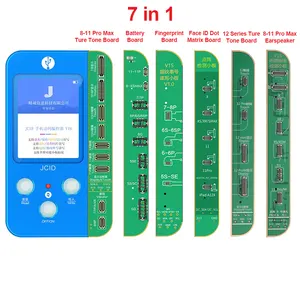 JC V1SE-Batería de huella dactilar para teléfono móvil, programador de lectura de código para iphone 8 a 12 Pro Max, 9 en 1