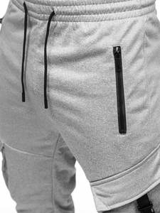 New Style <b>Men's</b> High-Waist <b>Joggers</b> Sport-Style Casual Outdoor Sweatpants Soft Cotton Cargo Pants Lightweight Fabric - Product Image 6
