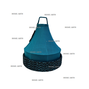 Plateau à chocolats en bois de créateur avec couverture pour vêtements Plateau de service alimentaire de forme ronde de la meilleure qualité pour les meilleures ventes - Product Image 2