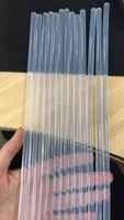 Bâtons de colle thermofusible pour mousse de caoutchouc, séchage rapide 10-20 secondes, pour plastique, bois, jouets, armes à feu, emballage transparent en carton GZWW