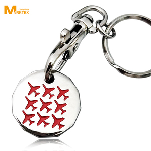 2019ใหม่12ด้านรถเข็นเหรียญพวงกุญแจพวงกุญแจสำหรับสหราชอาณาจักรปอนด์เหรียญ - Product Image 2