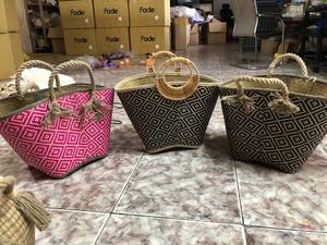 Bolso de mano Seagrass // HERMOSA BOLSA DE HOJA DE PALMA, BOLSO DE PAJA/solicitar Cliente)/ Katty - Product Image 4