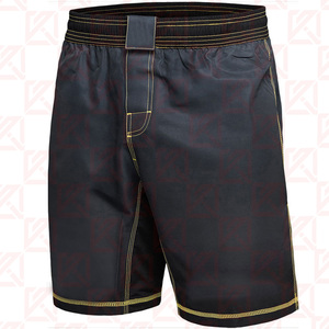 กางเกงขาสั้นสำหรับต่อสู้ MMA,การต่อสู้มวยไทย BJJ Training Jiu Jitsu No Gi MMA กางเกงขาสั้น - Product Image 2