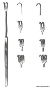 Retractor Traqueal de Acero Inoxidable, Juego de Instrumentos Quirúrgicos Manuales Clase I de Sialkot, Pakistán, Certificado CE Mahersi - Product Image 3