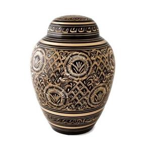 Urns โกศโลหะสไตล์ยุโรปสำหรับขี้เถ้ามนุษย์ที่ระลึกโกศสำหรับขี้เถ้ามนุษย์จากผู้ผลิตอินเดีย - Product Image 6