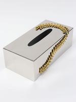 Bols de service de luxe en laiton, design moderne