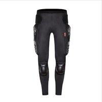 Pantalon en cuir confortable de protection de moto de qualité supérieure en vente chaude pantalon d'équitation de motard en cuir noir pantalon de course de moto