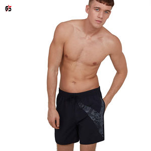 Ropa prémium para hombre, pantalones cortos de moda 2021 de algodón con estampado de logotipo personalizado, para gimnasio, Fitness, atletismo, correr, informal, 100% - Product Image 6