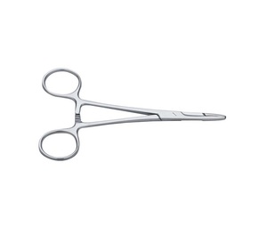 Olsen-hegar-Soporte de aguja con tijeras de sutura, soporte de aguja quirúrgico de acero inoxidable - Product Image 3