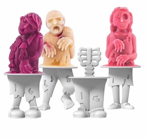 Tự Làm Creepy Nhân Vật Ice Cream Maker Khuôn Tùy Chỉnh Zombie Silicone Khuôn Cho Popsicle Máy Trà Và Nước Trái Cây Cách Sử Dụng PP Chất Liệu - Product Image 3