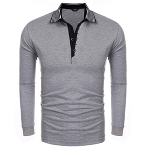 Polo para uso corporativo y de oficina Polo de marca con etiqueta de cuello personalizada Polo de tacto suave para uso cómodo - Product Image 3