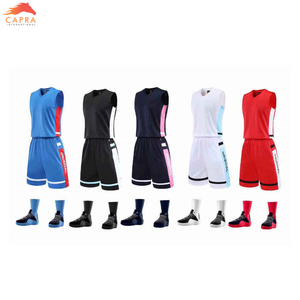 Uniforme d'équipe de basketball sur mesure de qualité supérieure, respirant, grande taille, avec impression par transfert thermique, logo et tailles personnalisés - Product Image 2