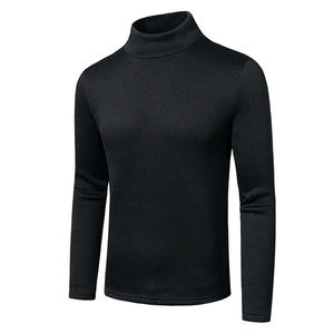 Workout Top Fleece Sweatshirt Turtleneck for Men and Women <b>Jumpers</b> Sweatshirt New Arrival Casual Outdoor Breathable Sweatshirt - Product Image 3
