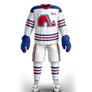 Uniforme de Hockey sobre hielo de alta calidad, precio al por mayor, personalizado, 100% poliéster, precio barato - Product Image 2