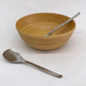 Ensemble de cuillères modernes Poignée en marbre noir Design antique Couverts élégants Portabilité Argenterie en acier inoxydable pour le dessert à manger - Product Image 4