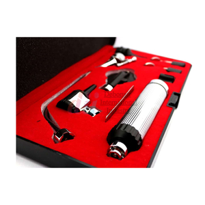 Set de Diagnóstico ENT |   Otoscopio-Oftalmoscopio de Acero Inoxidable, Instrumentos Quirúrgicos para Hospitales y Clínicas - Product Image 3