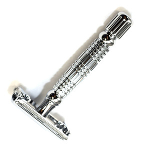 Las mejores maquinillas de afeitar rectas de mango largo con agarre impreso, juegos de equipo de imparcialidad para hombres de acero inoxidable de seguridad con punta plana - Product Image 6