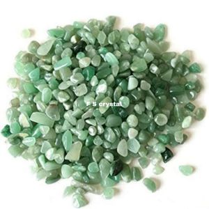 Meilleure qualité vert Aventurine Agate pierres précieuses puces sculptées en gros de F S CRYSTAL - Product Image 1