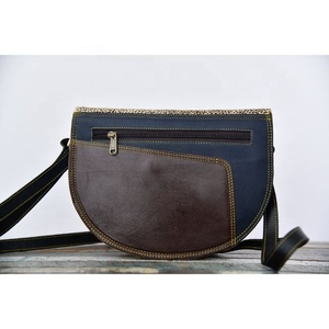 India Made Leather Women Designer Shoulders Solid Color Crossbody Shoulder <b>Bag</b> For Girls Womens - Product Image 5