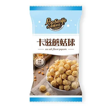 Non genetically modified Sea salt Flavor Mushroom Type Snacks Popcorn