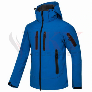 Chaqueta Soft Shell para Hombre, Chaqueta Soft Shell para Senderismo y Actividades al Aire Libre con Logotipo Personalizado - Product Image 5