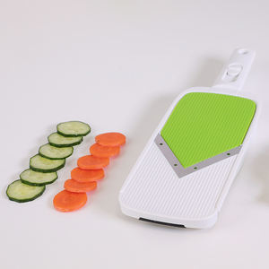 Rebanador de tomate profesional Pp ajustable, verde, manual, para mesa, rebanador de verduras - Product Image 6