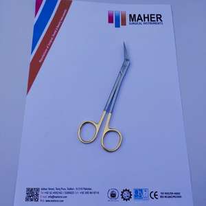 Ciseaux médicaux Tc angulaires de haute qualité de 16cm Nouvel instrument allemand en acier inoxydable Kelly Source d'alimentation manuelle - Product Image 3