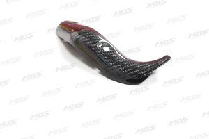 MOS Carbon Fiber Exhaust Pipe Cover for Honda MSX125SF / Grom 125 (2017-2020) - Product Image 2