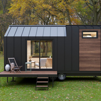 ADAY Maisons conteneurs sur roues en acier