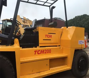 Used diesel gabelstapler TCM 20 tonnen/fd200 made in Japan, schwere 20ton gabelstapler für verkauf
