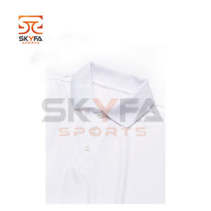 Polo de golf con logotipo personalizado para hombre, camisa con diseño de cuello seco para jugadores, camiseta de golf - Product Image 6