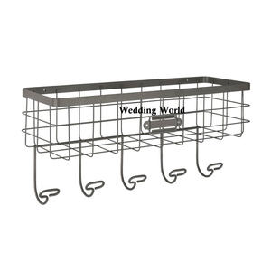 Panier de créateur en métal de qualité supérieure fait à la main en gros panier de fantaisie articles de cuisine les plus vendus panier à légumes de luxe - Product Image 5