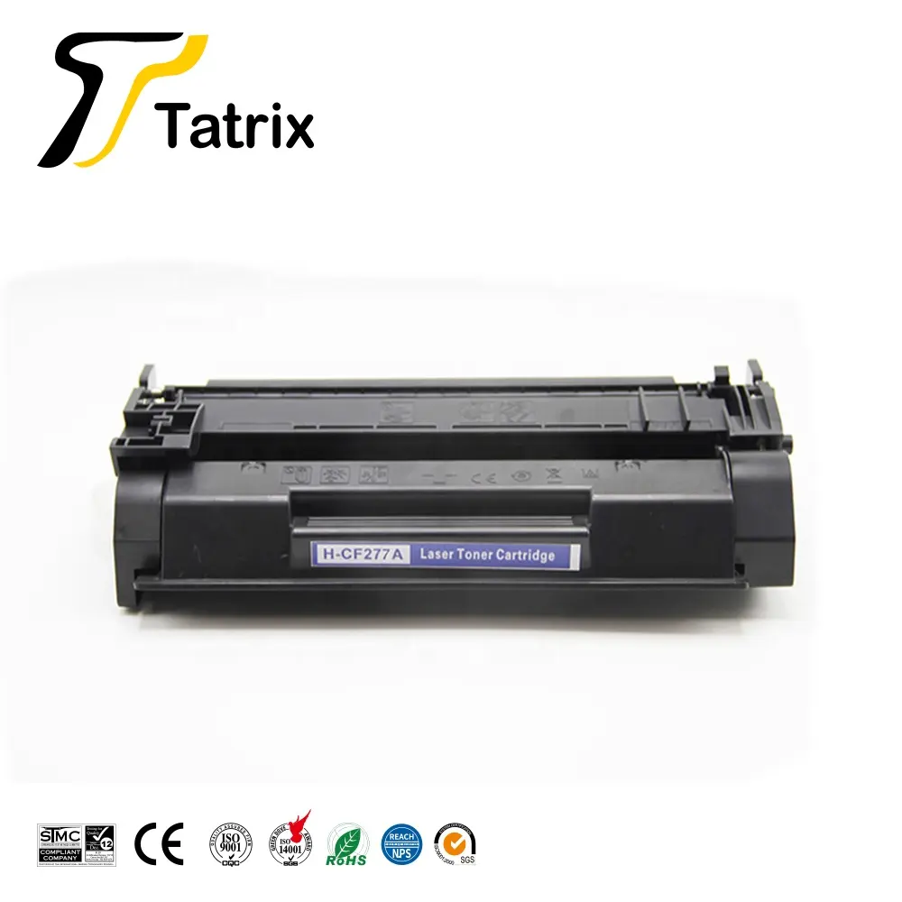 Tatrix 277 CF277 CF277A 277A 77A Cartridge Toner Hitam Laser Kompatibel Premium untuk HP M304a M404d M404n M404dn M404dw Printer