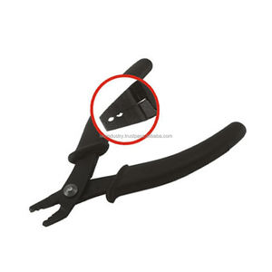 Alicates de punta de cadena de abalorios, herramienta de fabricación de joyas de precisión de 130mm, alicates artesanales de acero inoxidable - Product Image 6