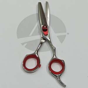 Tijeras de Peluquería para Adelgazar el Cabello, de Acero Inoxidable con Cuchillas Afiladas de 24 Dientes, Tijeras Profesionales para Texturizar y Mezclar - Product Image 2