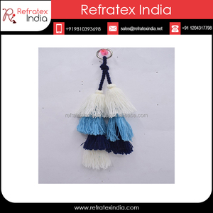 Borla de alta calidad personalizada, bolso decorativo con borlas para llaves - Product Image 5