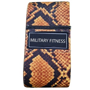Snake Print Loops Custom Gripper Elastic Resistance Glute Hip Circle Fitness <b>Legs</b> Workout Booty Bands - Product Image 4