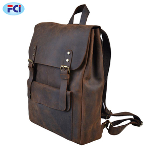 Sac à dos multi-fonction en cuir PU pour hommes, sacoche de voyage imperméable, bagage pour ordinateur portable de plusieurs compartiments, nouvelle collection - Product Image 2