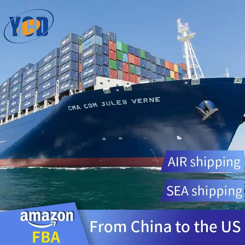 Mare corriere cargo MSC container a porta ddp aria/express freight agente spedizioniere da shenzhen a USA/UK/Canada/Australia amazon