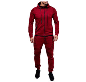 Conjunto de chándal de 2 piezas para hombre, Sudadera con capucha y pantalones de chándal, conjunto de chándal para primavera, venta al por mayor - Product Image 6