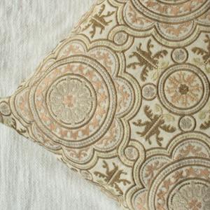 Broderie décorative Boho 16X16 housse de coussin machine à broder housse de coussin en coton - Product Image 4