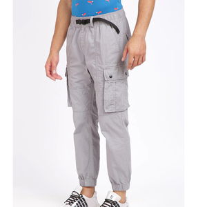 Pantalones Cargo con múltiples bolsillos para hombre, pantalón informal de Moda de Primavera de gran tamaño - Product Image 3