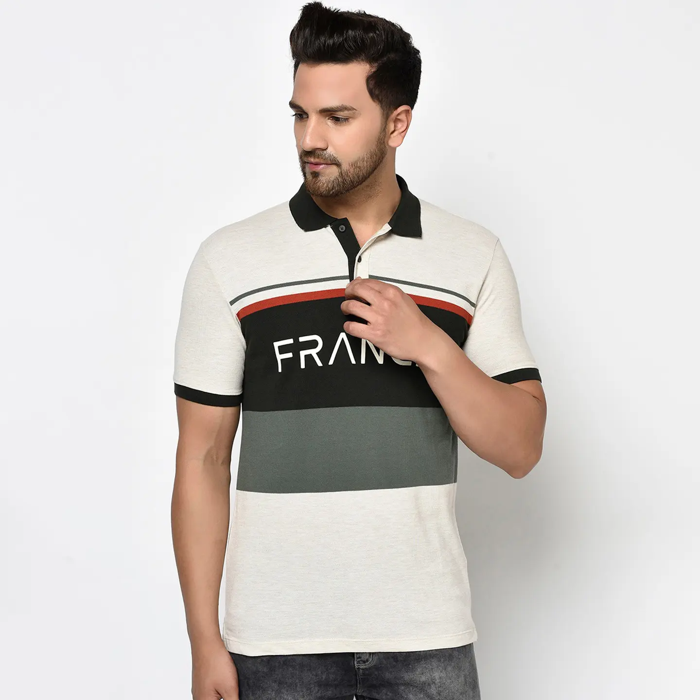 Nouveau Design Hommes de T-shirt De Mode Brodé Imprimé Golf Polo Haute Qualité Hommes Plaine Vierge Coton Polo T-shirt par Canleo