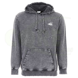 Sweat à capuche pour homme lavé à l'acide de haute qualité personnaliser pull lourd à manches longues sweats à capuche pour vêtements d'extérieur - Product Image 1