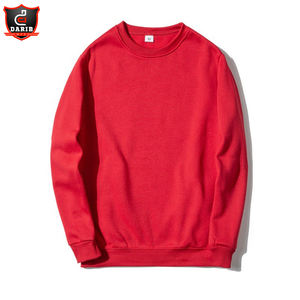 Nuevo 2021 Sudadera personalizada de color sólido para hombre Suéter de invierno teñido liso - Product Image 5